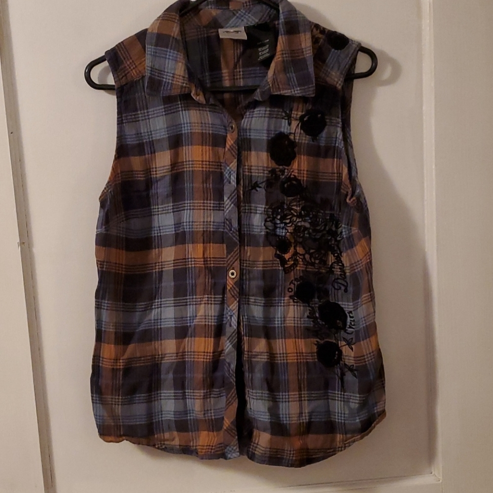 Harley-Davidson sleeveless top. Medium